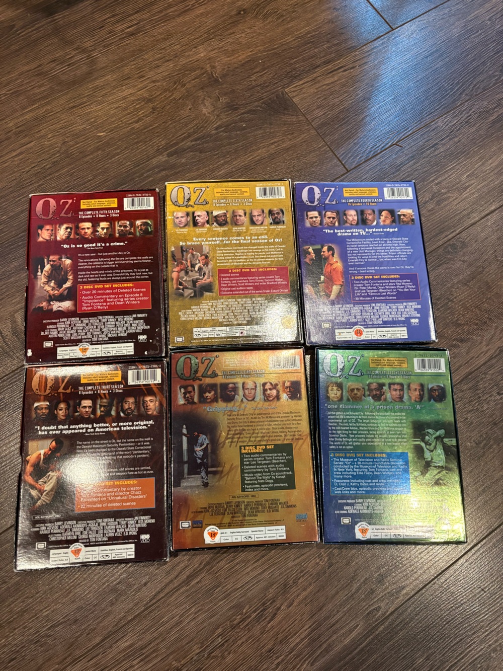OZ Complete Series DVD Box Set - Multi-Color Collection - Picture 2 of 3